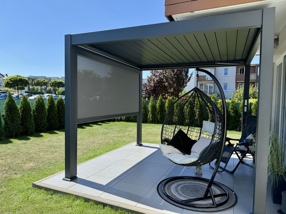 Pergola Elektryczna Ogrodowa Bioklimatyczna 3x4