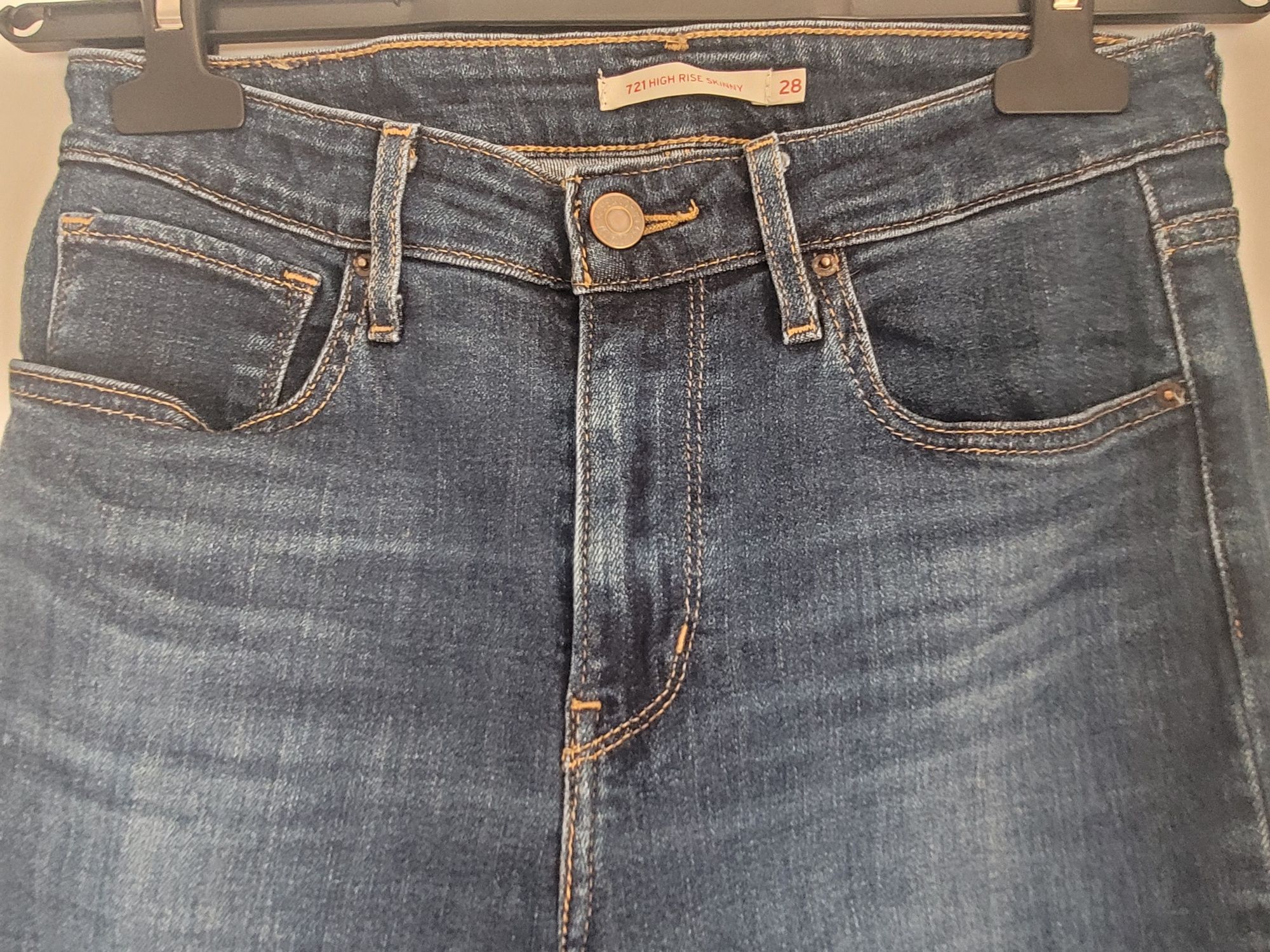 Levis 721 W 28 L30 jak nowe 721 High rise skinny