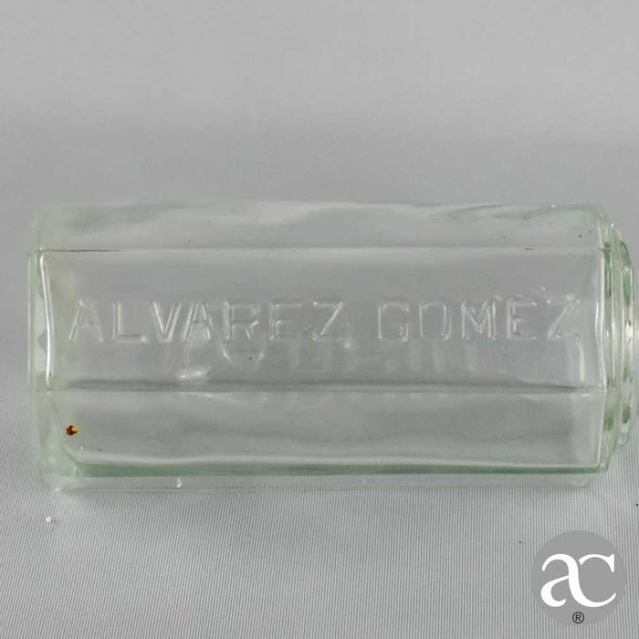 Garrafa em vidro antigo, Alvarez Gomez - Madrid