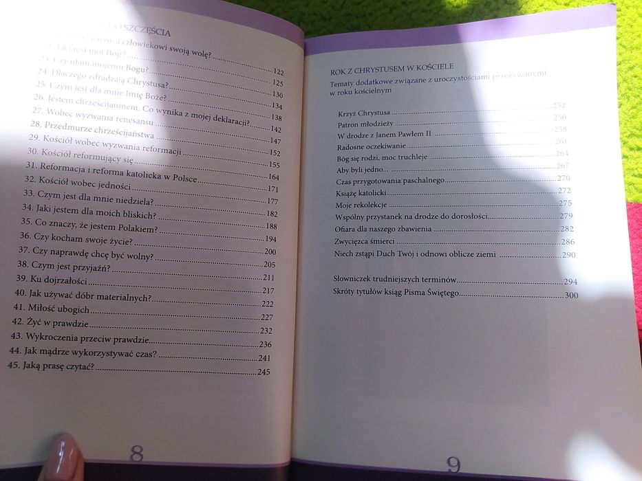 Ty ścieżkę życia mi ukażesz. Religia 8 klasa