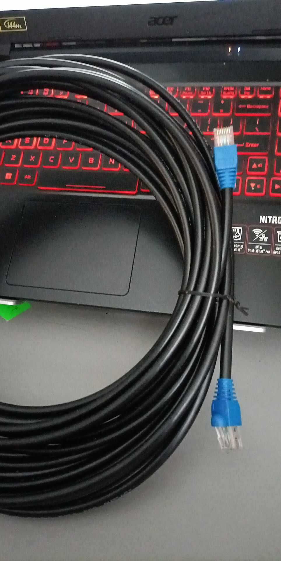 Kabel sieciowy LAN zewnętrzny UTP skrętka RJ45 15m