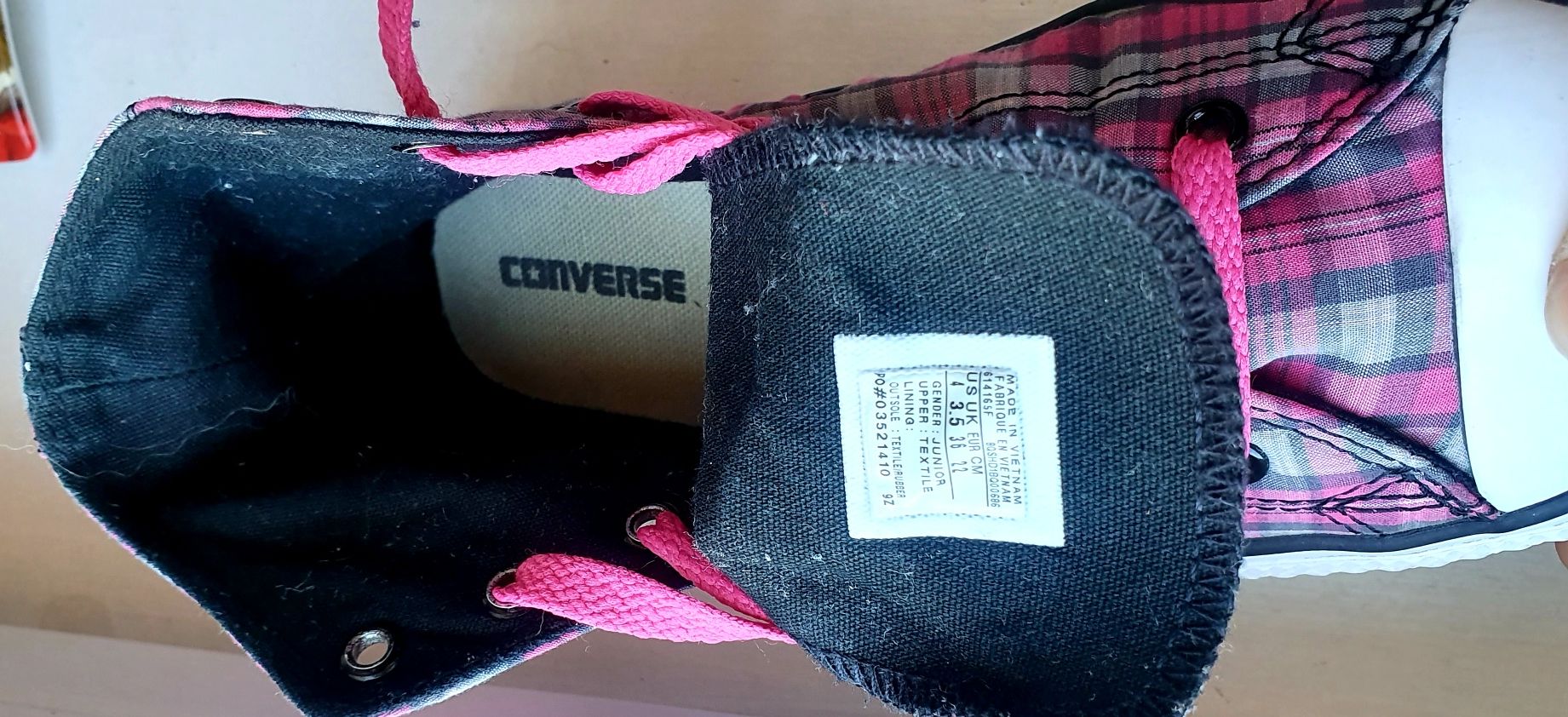 CONVERSE roz. 36 22cm stan idealny paczkomat 1 zł