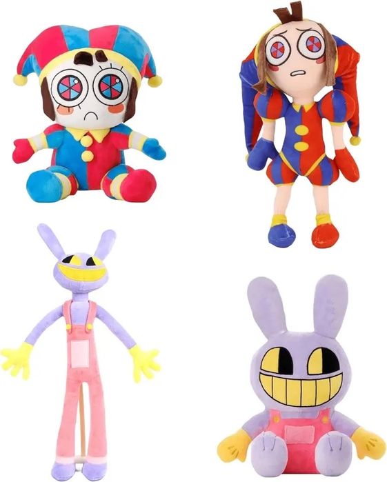 The Amazing Digital Circus Circo Plush Pomni e Jax Peluches