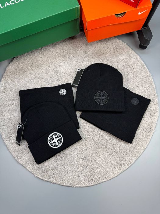 Спортивні комплекти SI шапка і баф на флісі