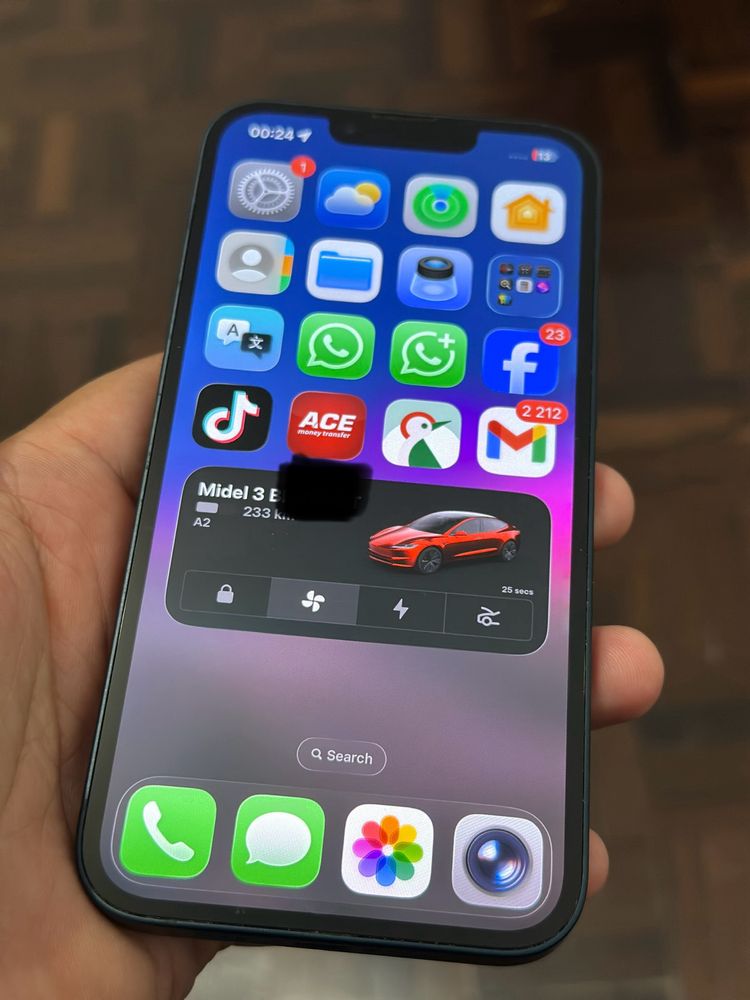 Iphone 13 azul como novo