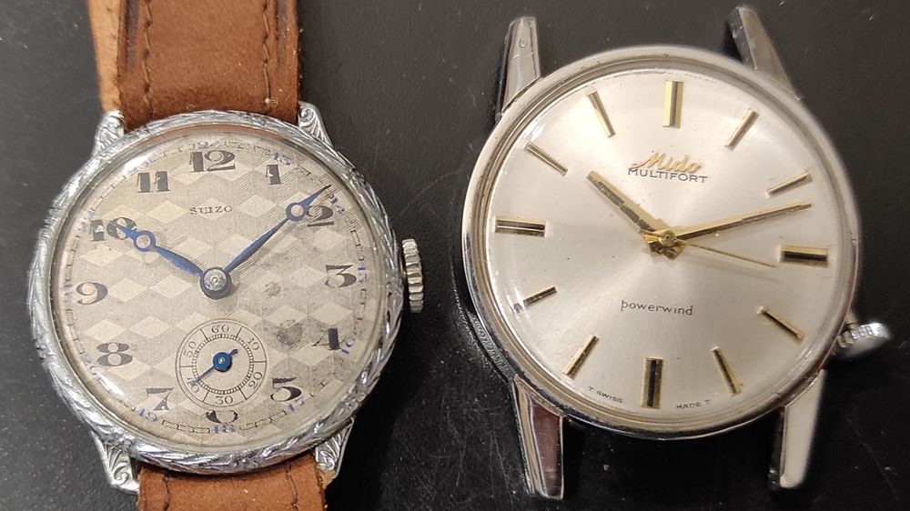 7 Relógios mecânicos.