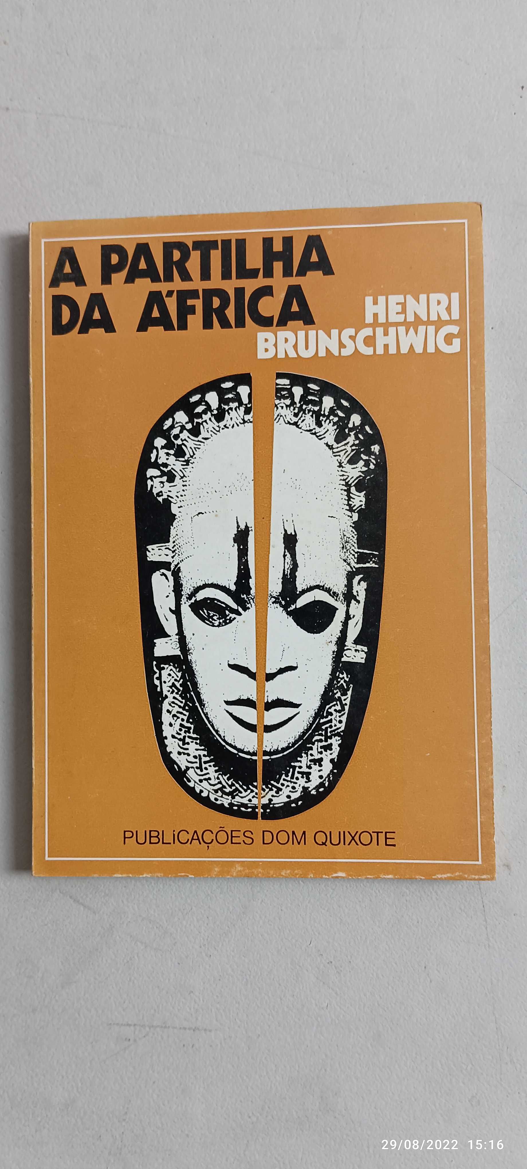Livro  Ref Par1 - Henri Brunschwig - A partilha da África