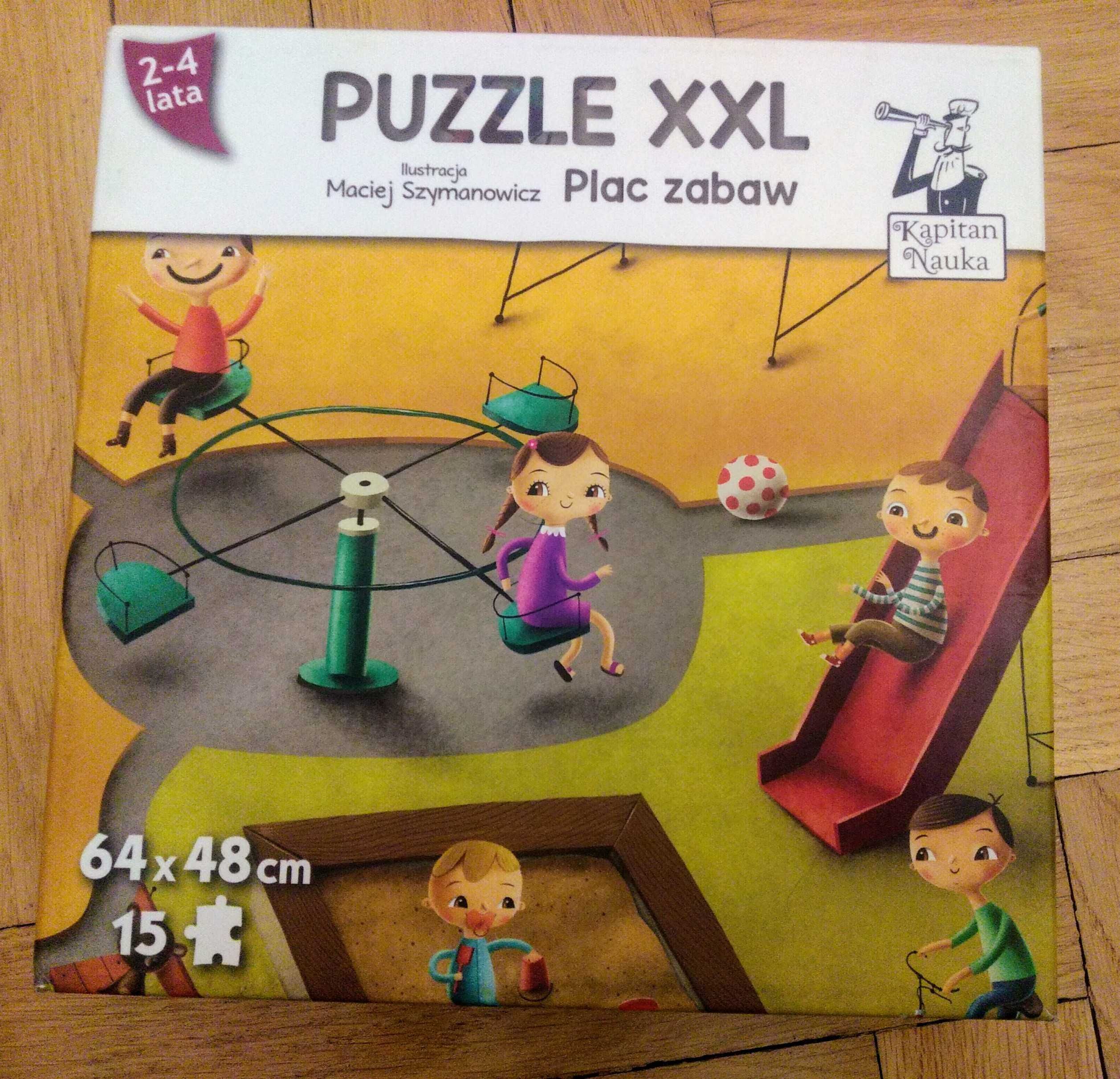 Puzzle XXL Plac Zabaw Kapitan Nauka