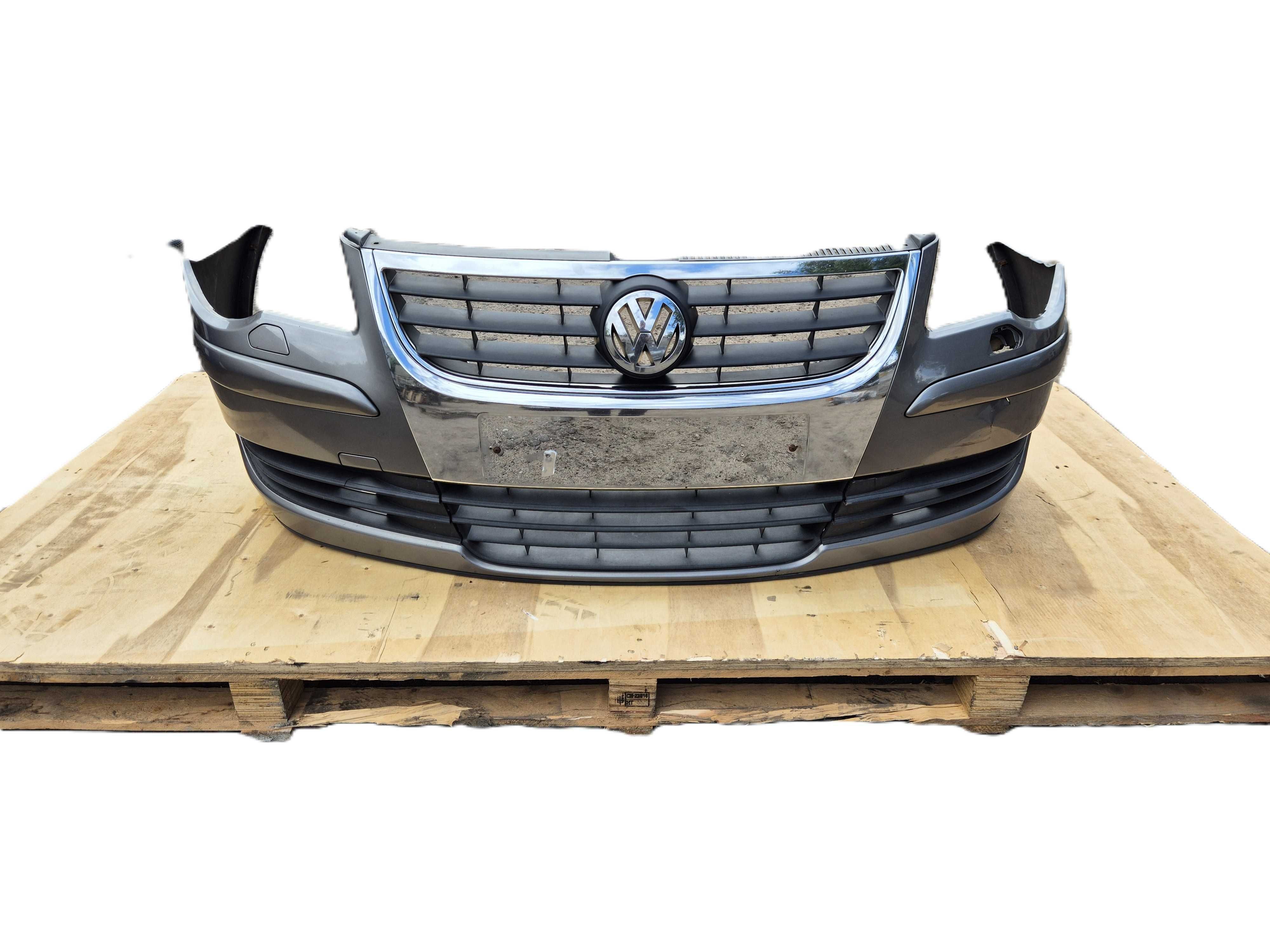 Przedni Przód Kompletny Zderzak Xenon VW TOURAN I LIFT LD7S Europa