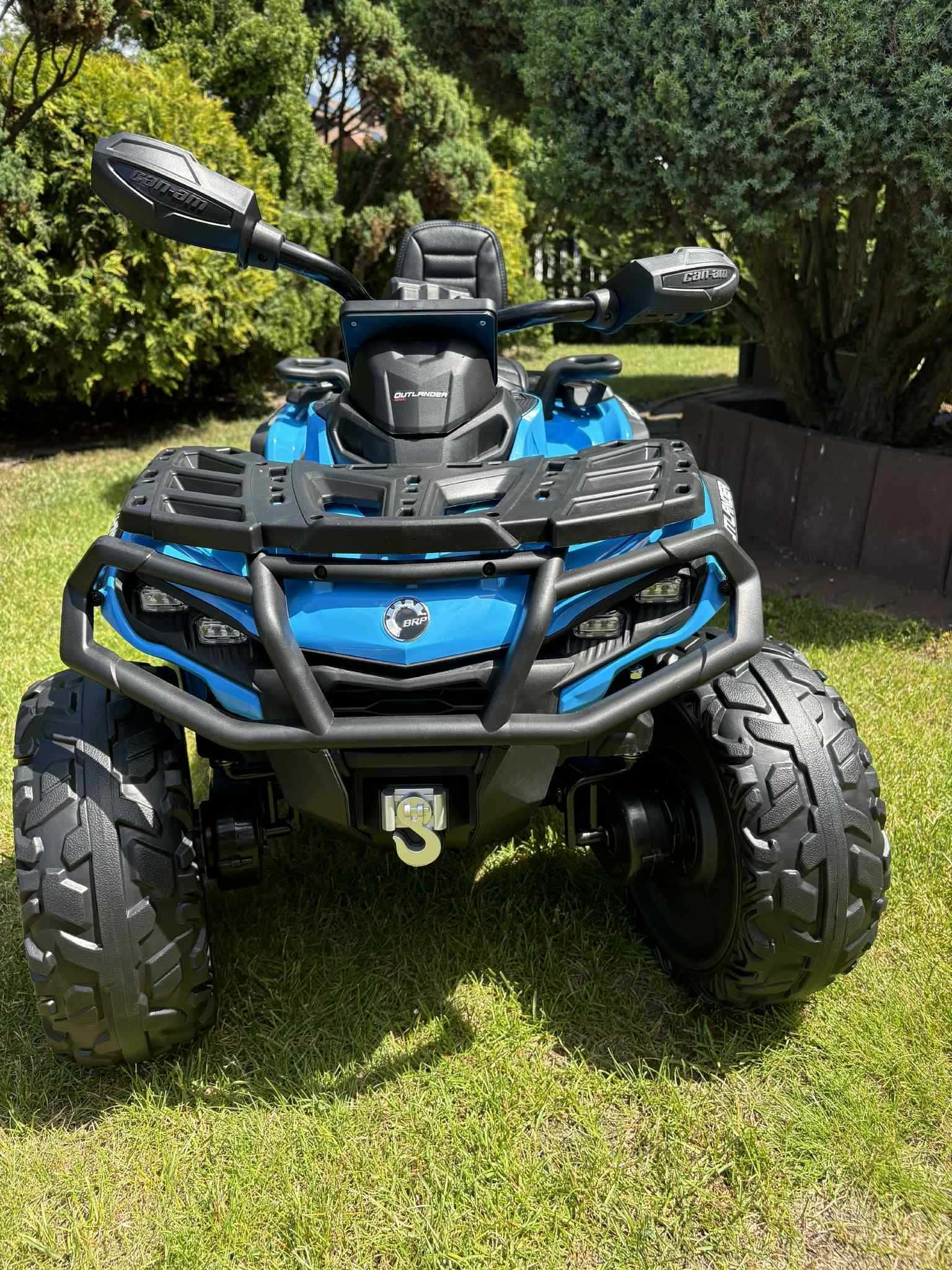 Quad na Akumulator Can-Am Outlander ATV 4x200 Wat 24 volt dla dzieci