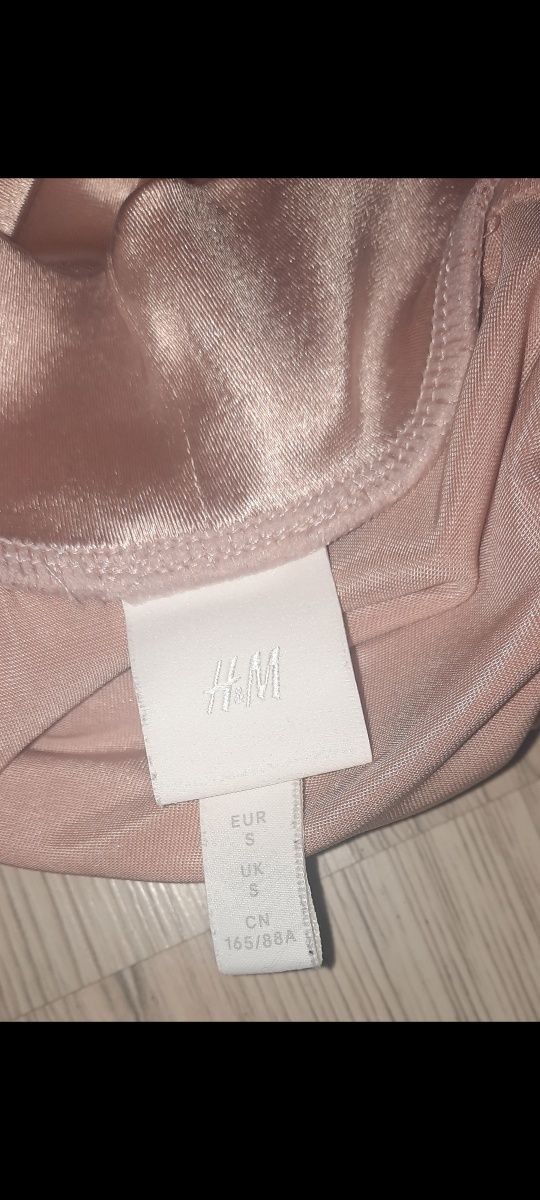 Bluzka welurowa h&m