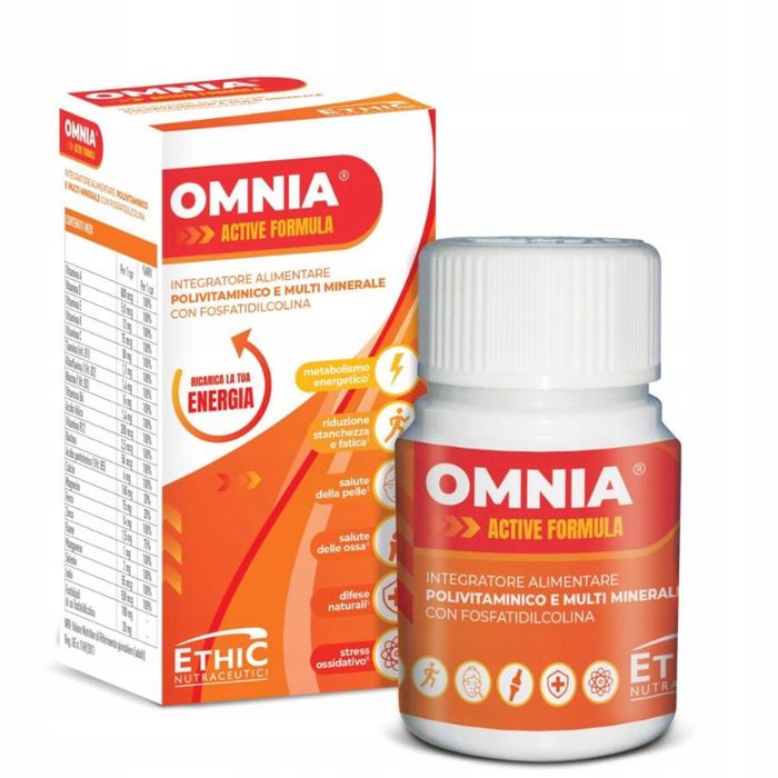 Вітамінно-мінеральна добавка для підвищення імунітету omhia ethic spor