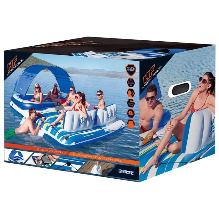 Bestway 43105EU-03 - wyspa do kąpieli Tropical Breeze, 6 osób, 389 x 2