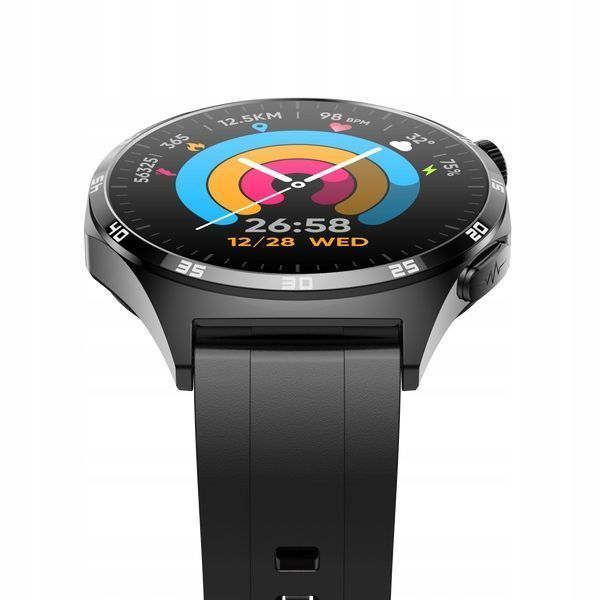 Zegarek Sportowy Smartwatch Glacierx Vital Pomiar Cukru Ekg Ciśnienie