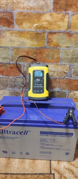 Акумулятор гелевий 12В.100А.