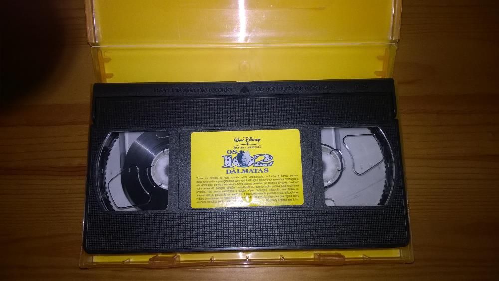 Filme em VHS - Os 102 Dalmatas