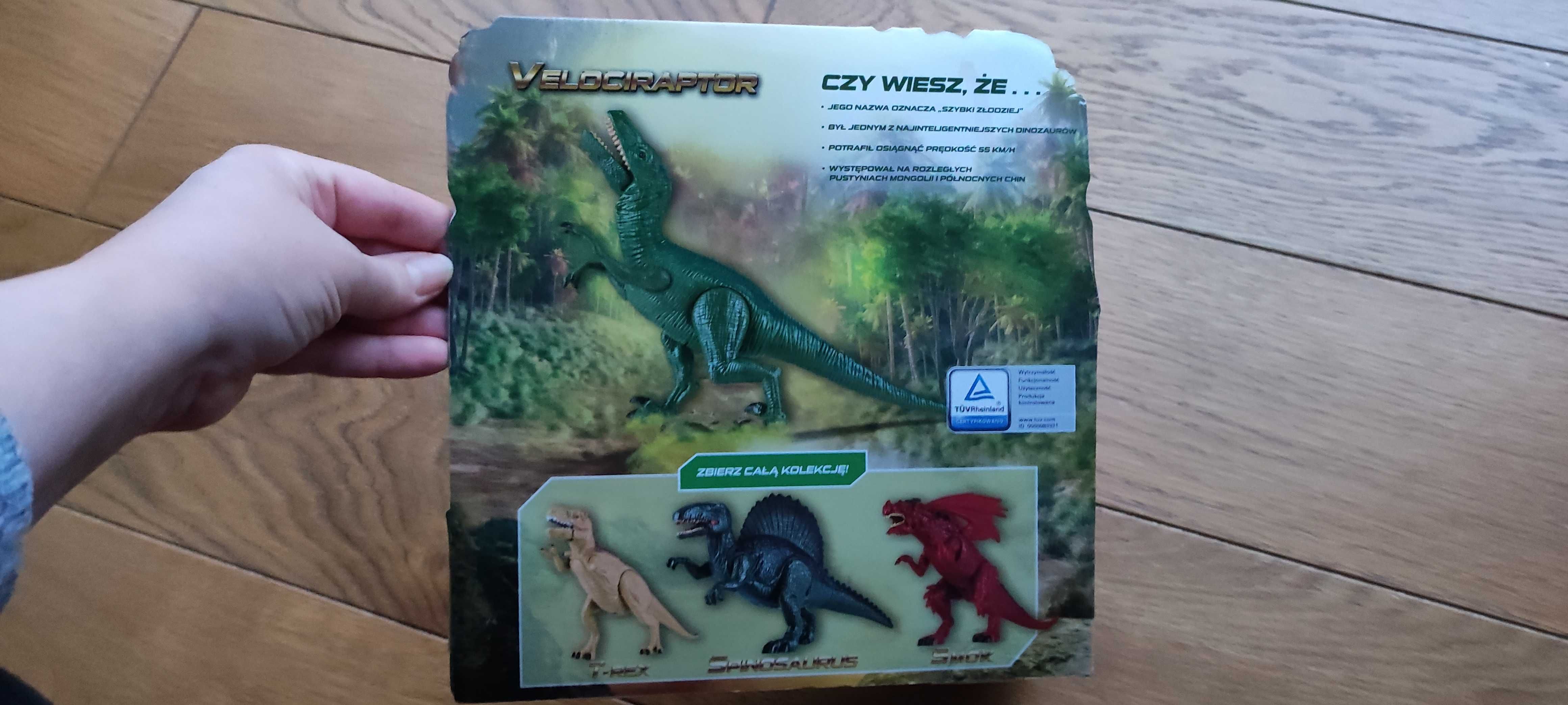 Dinozaur Velociraptor NOWY