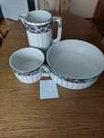 Porcelanowy zestaw toaletowy A.M.C Belgia