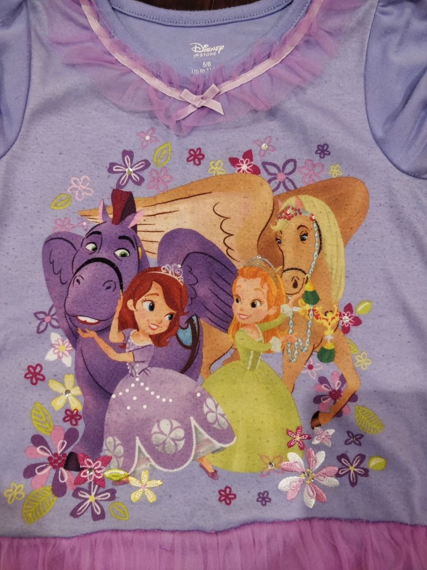 Vestido Disney Princesa Sofia 5/6 anos