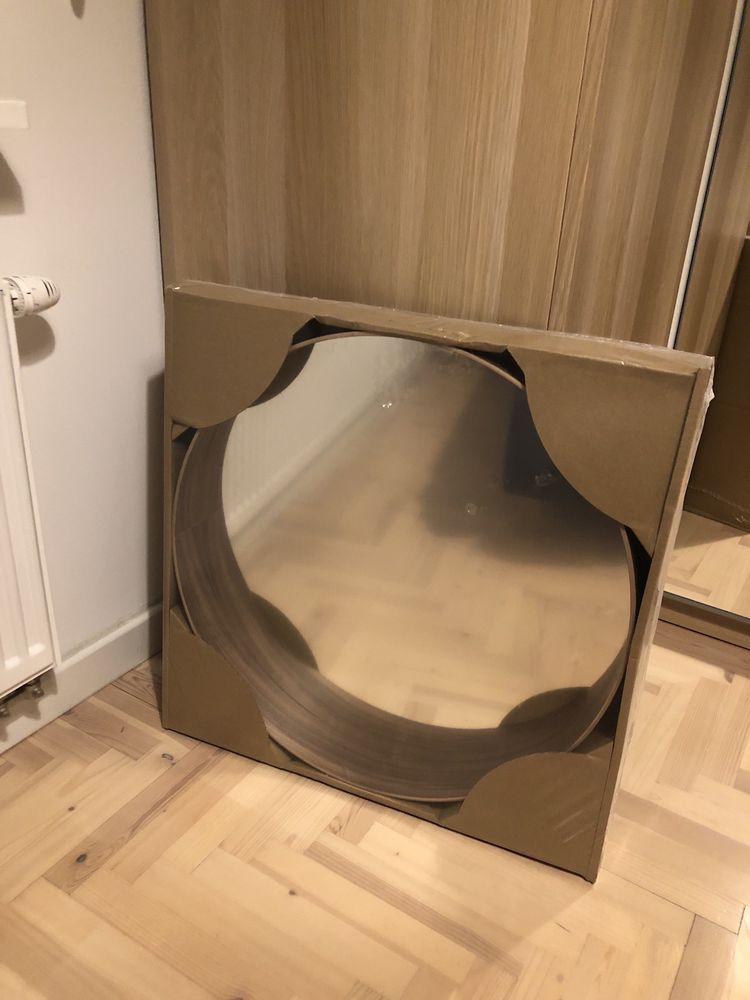 Lustro Ikea Stockholm 60 cm orzechowa NOWE