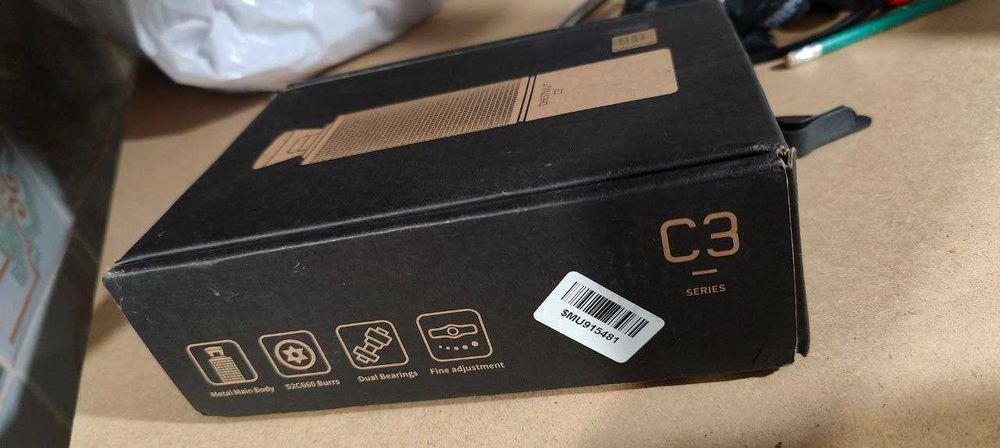 Ручна кавомолка Timemore Chestnut C3 ESP Pro Black (S2CBurr)