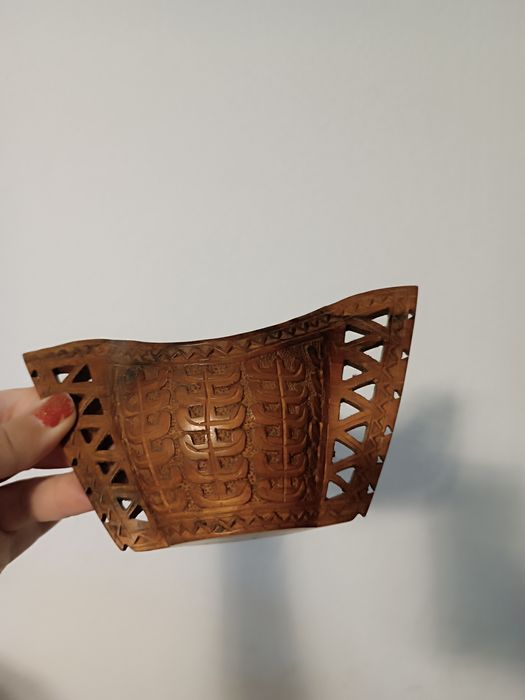 Чаша резьба по дереву ручной работы