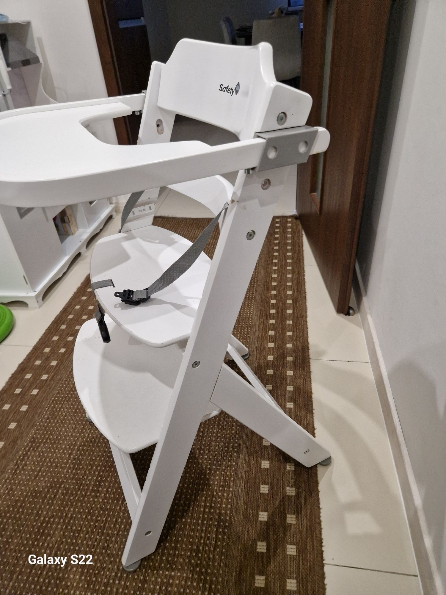 Krzesełko timba safety białe
