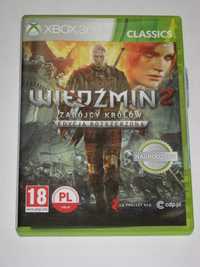 Gra Wiedźmin 2 Zabójcy Królów WITCHER 2 XBOX360 BDB po polsku! 3xPL