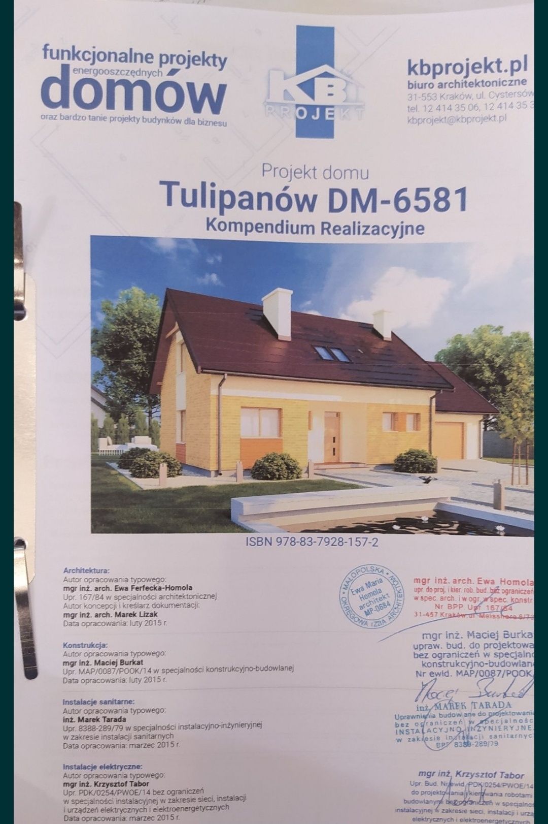 Projekt domu Tulipanów