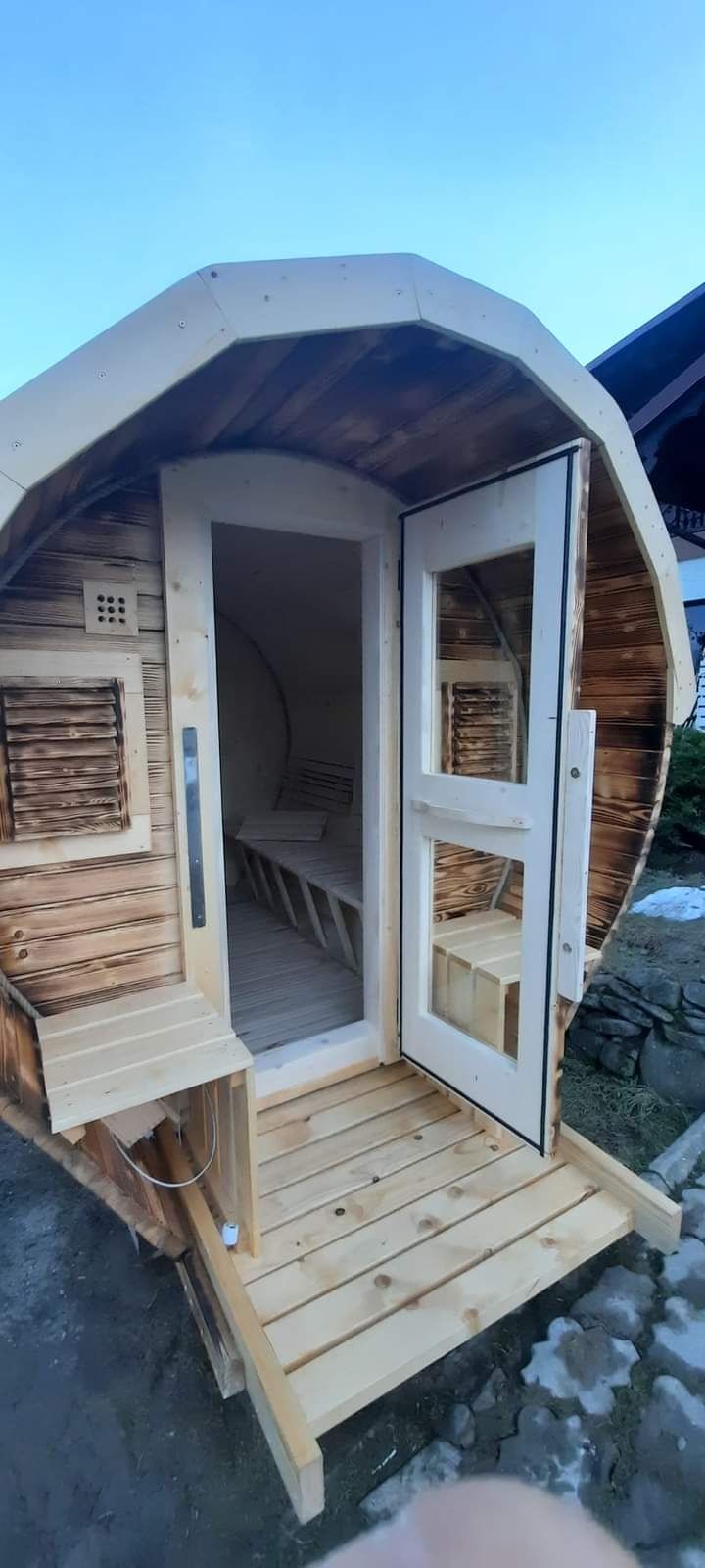 Sauna mobilna ogrodowa 200x300