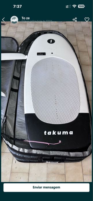 Prancha completa wingfoil Takuma 120lt