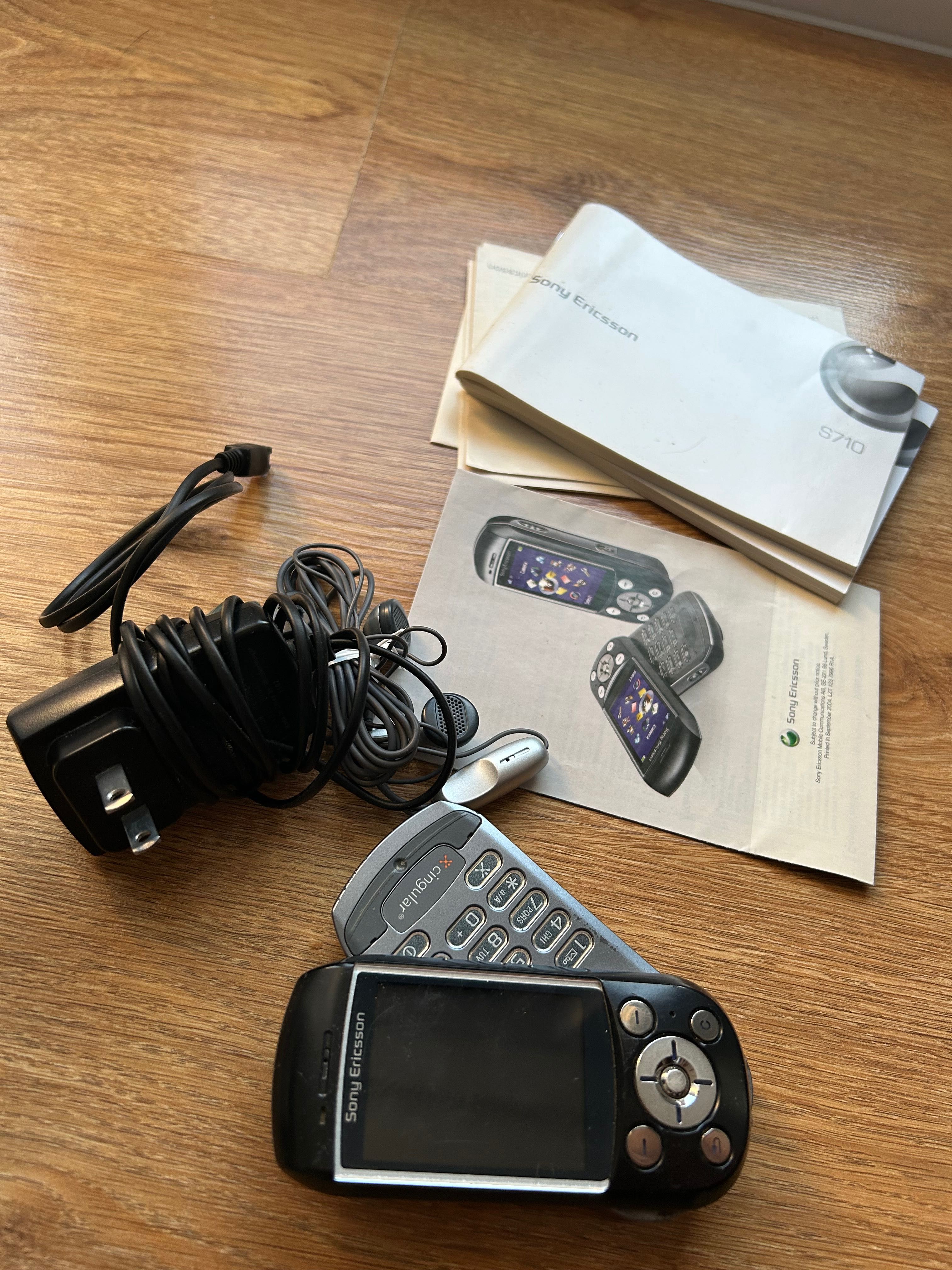 Sony Ericsson S710 zestaw z USA