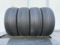 4szt zimowe 225/55R18 Michelin 7-5,5mm 2022r świetny stan! Z45 gwaranc