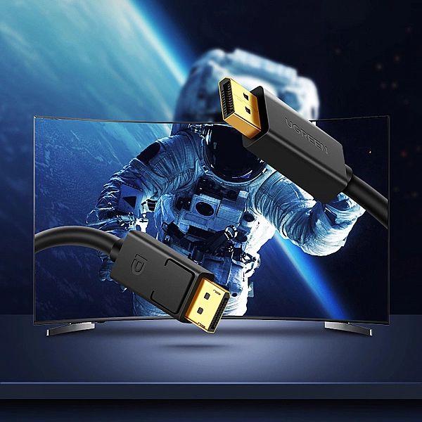 Kabel Ugreen DP102 DisplayPort - DisplayPort 3m 60 Hz - czarny