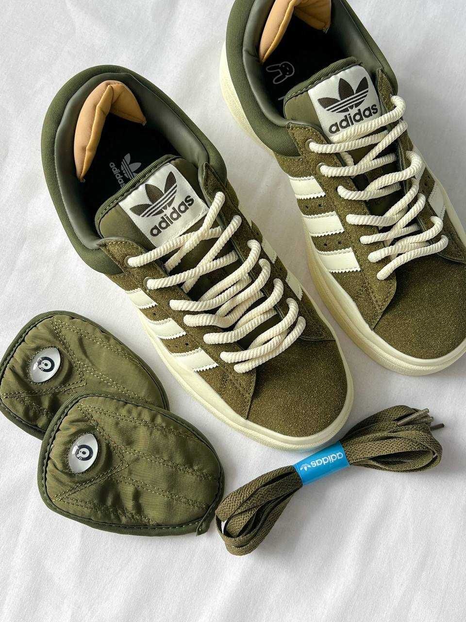 Кросівки кроссовки Bad Bunny X Adidas Campus 'wild Moss'