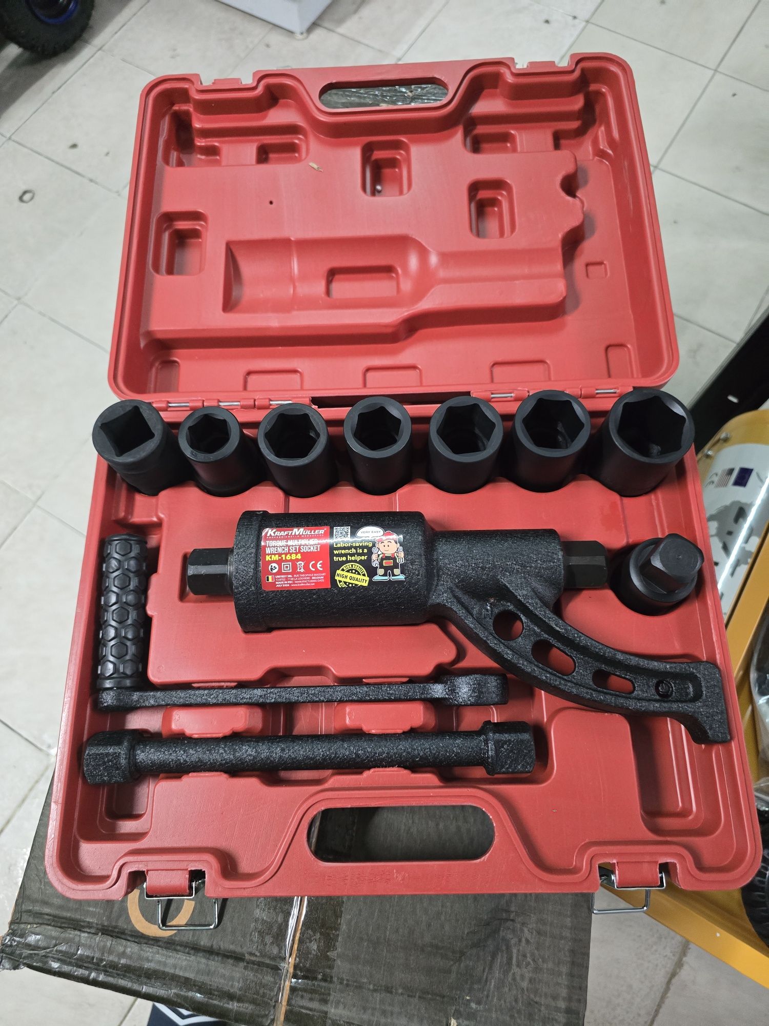 Redutor multiplicador de forca