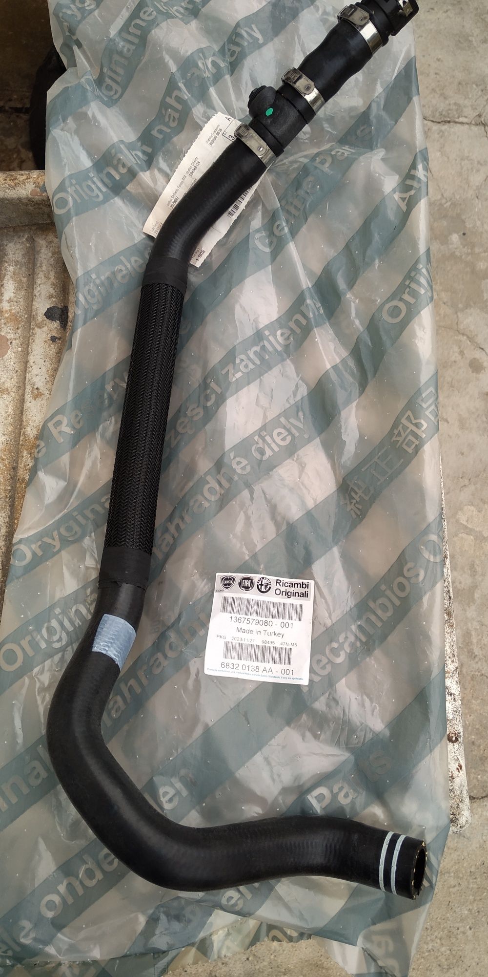 Tubo de água Fiat Ducato 2.3