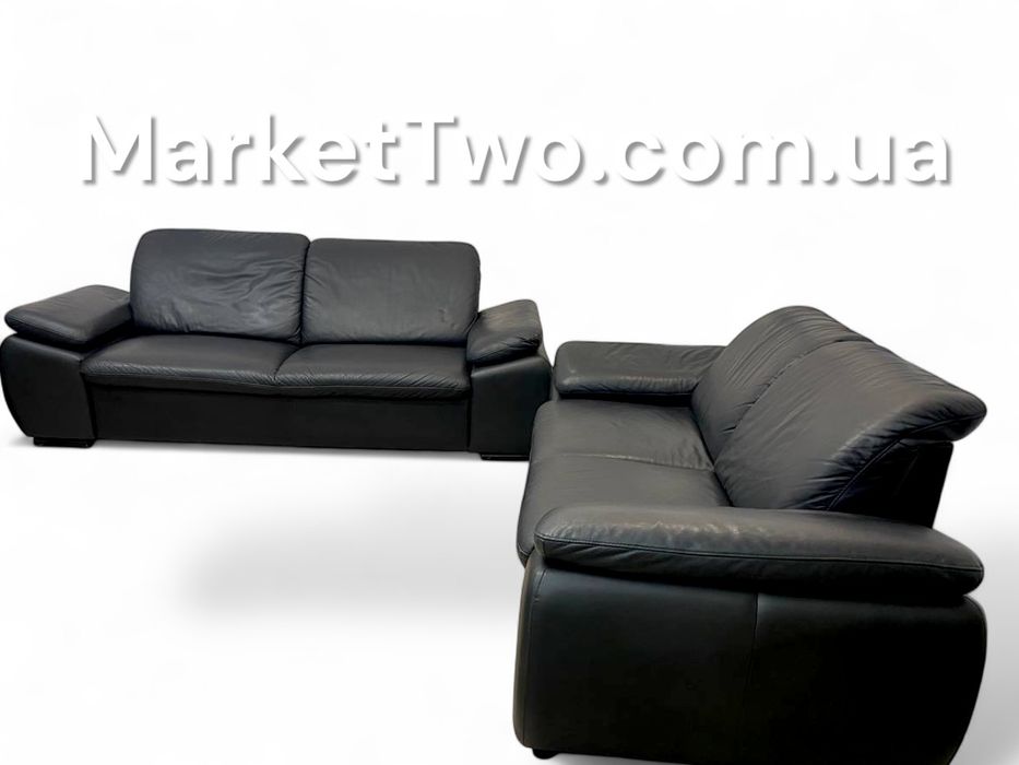 Кожаный, шкіряний комплект-диванів 3+2 (230401)