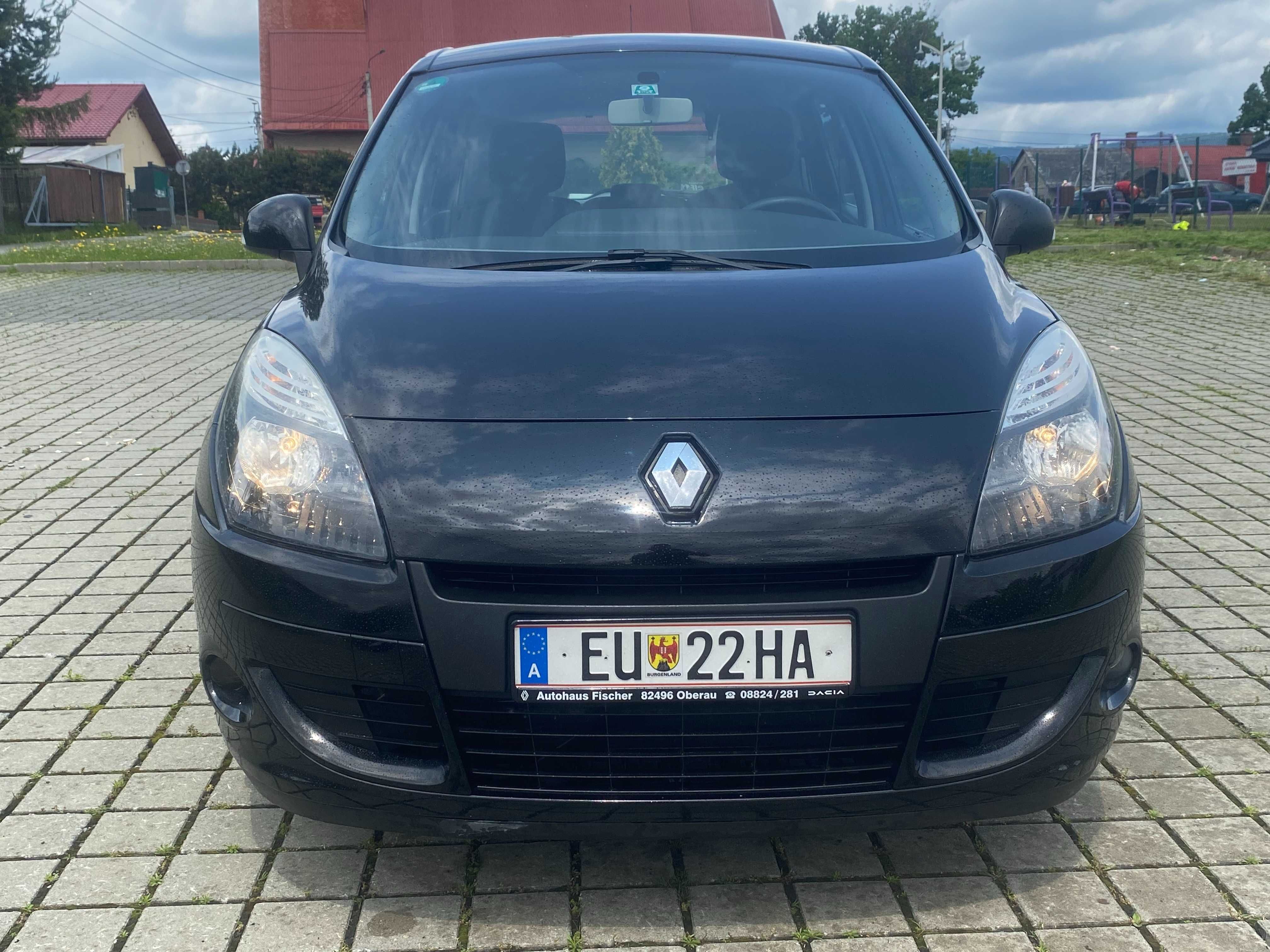 RENO GRANDSCENIC 2011 POJ. 1.6 BENZ MPI przeb. 160 tyś serwis navi