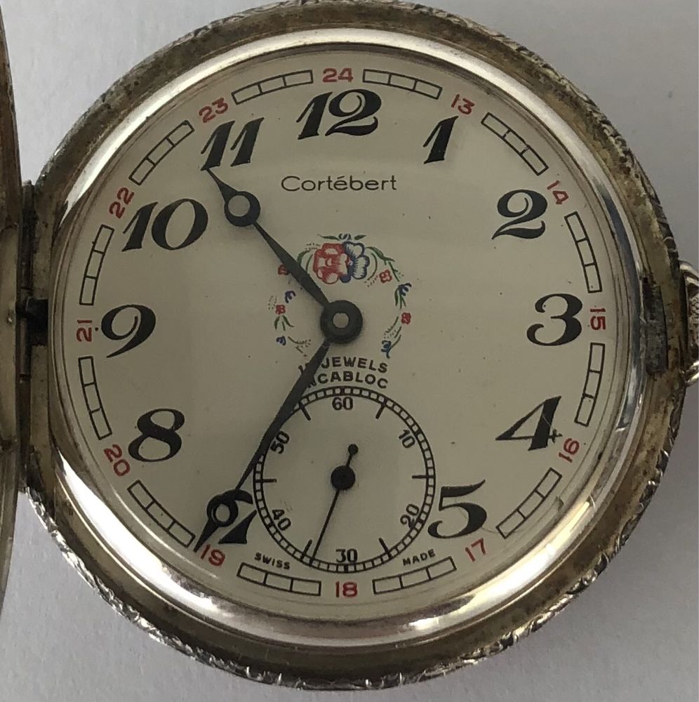 Relógio Cortbert Unitas 6498 diâmetro 43mm