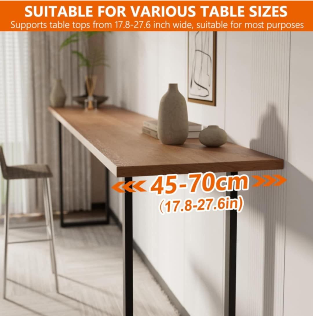 Zestaw 2 metalowych nóg stołowych 105 cm, Homtone

Nadaj nowe życie sw