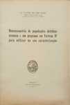 Dimensometria 1968 G. Soares de Carvalho