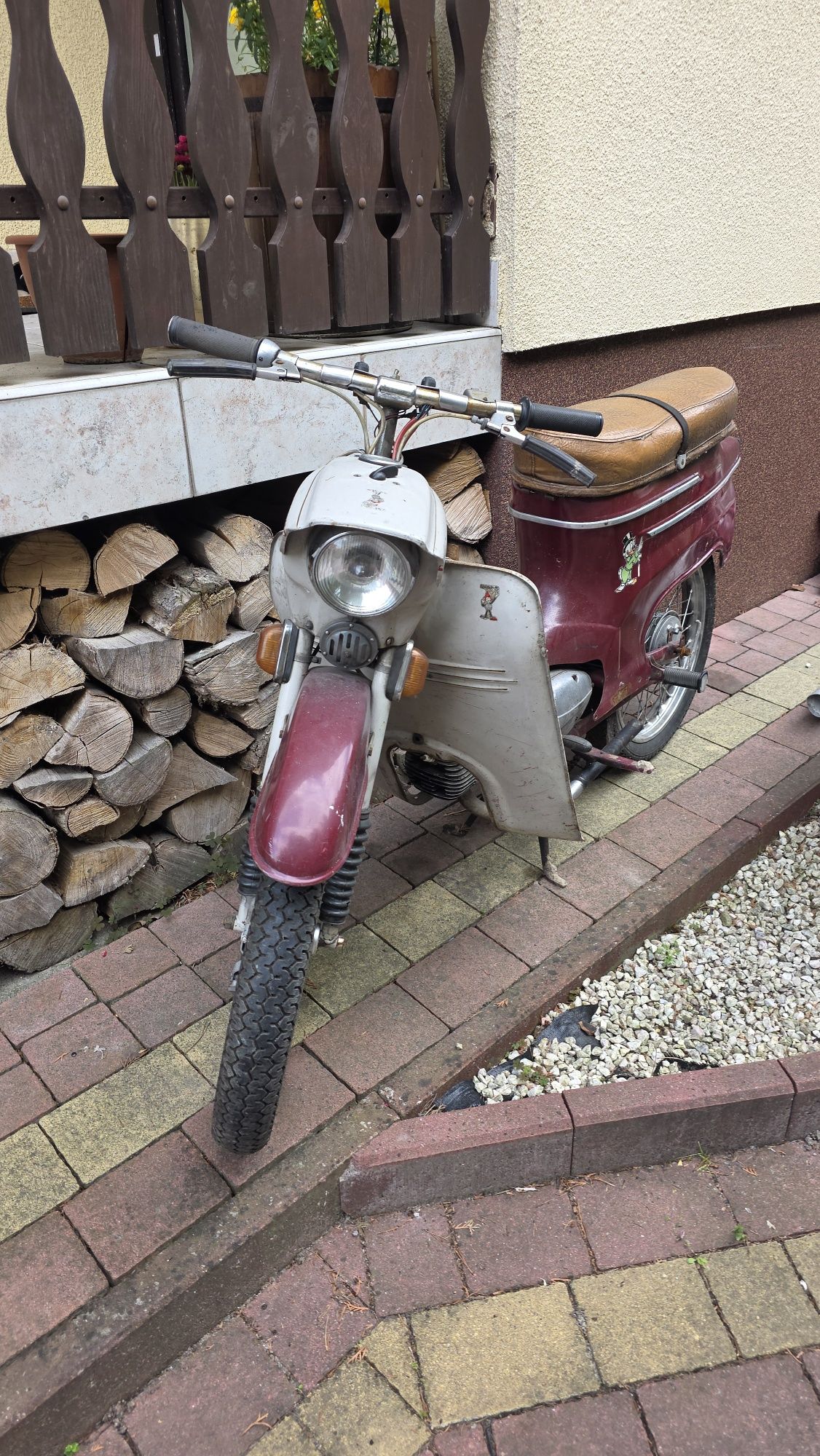Jawa 20 pancerka jawa typ 20 orgianal transport niski vin 72r wysyłka