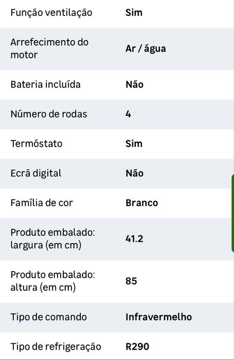 Ar condiconado portatil htw novo