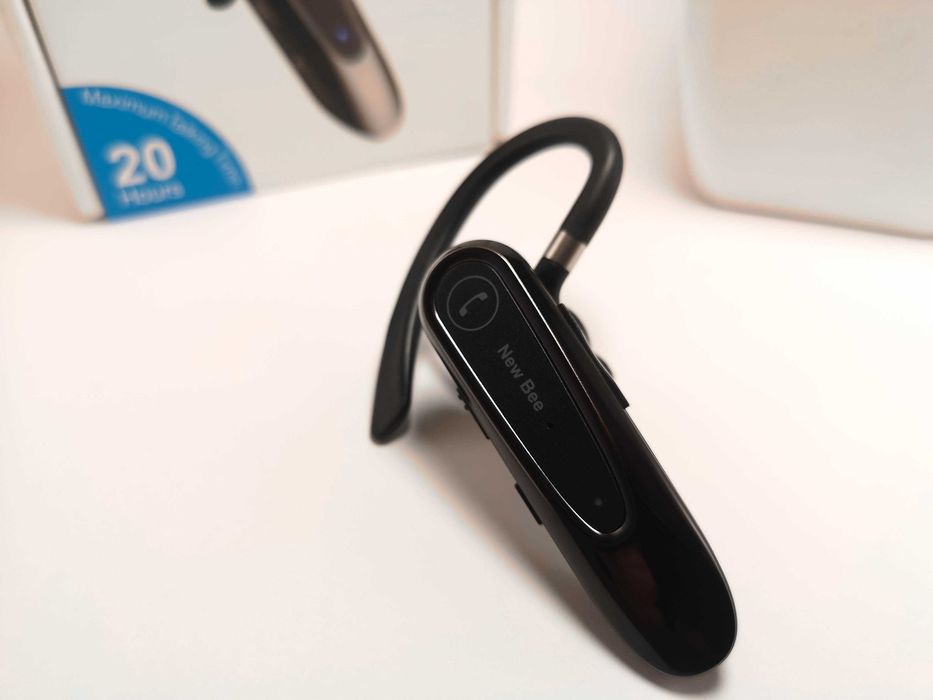 New Bee LC-B45. Блютуз гарнітура з шумопоглинанням + чохол. Розпродаж