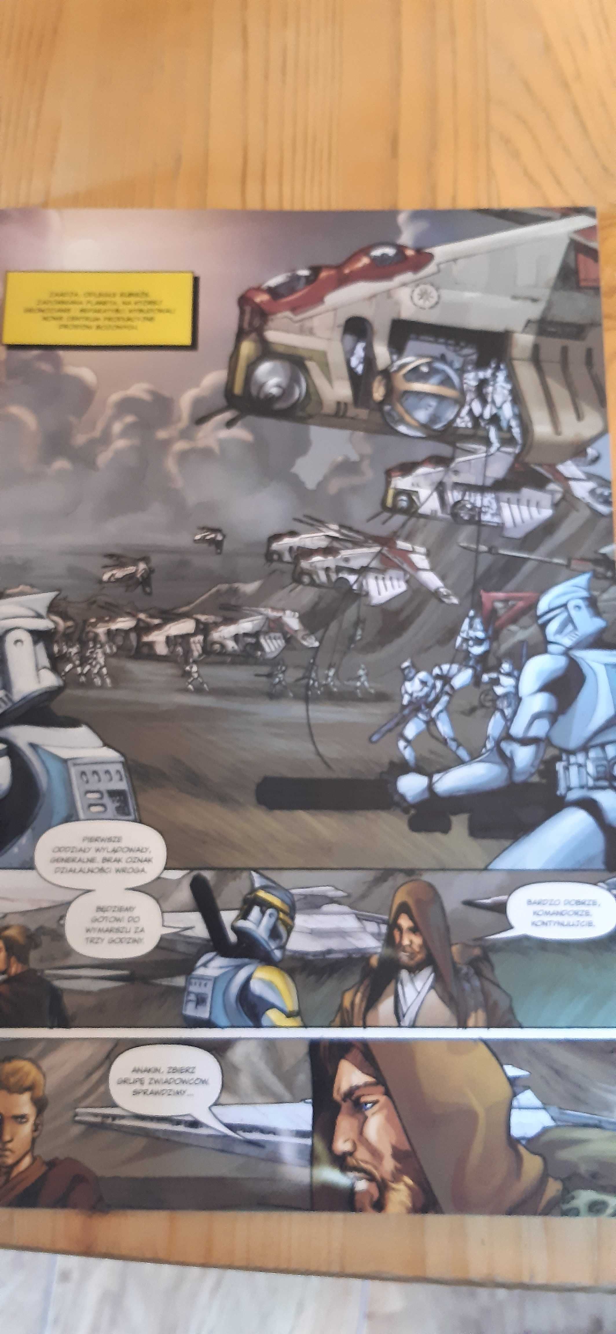STAR WARS Republika Wojny Klonów komiks z 2005 r.