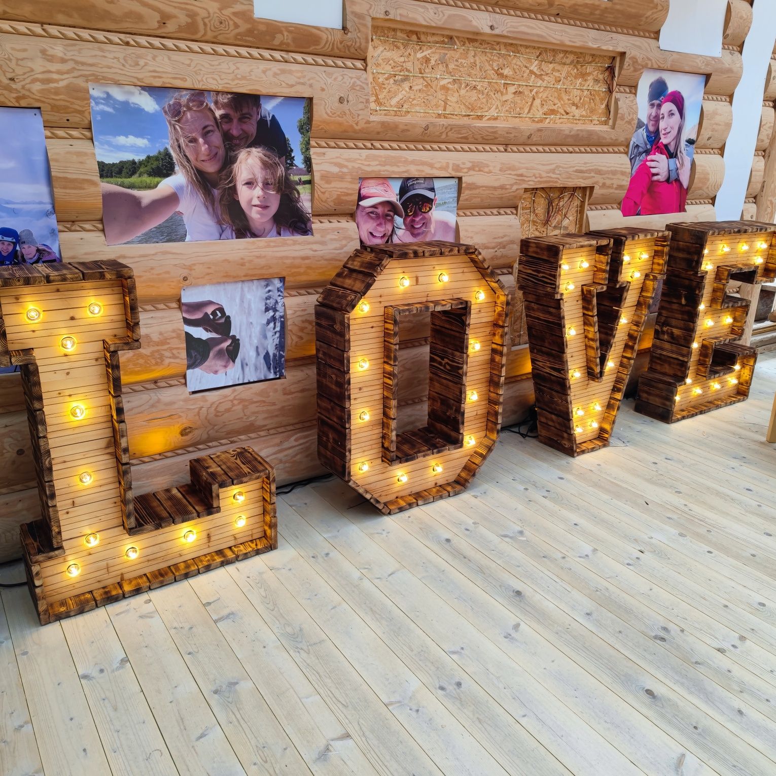 Napis Love & Miłość Boho Rustykalny - Podhale Zakopane Nowy Targ