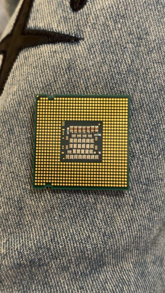 Procesor do PC Intel core 2 duo z wentylatorem CPU