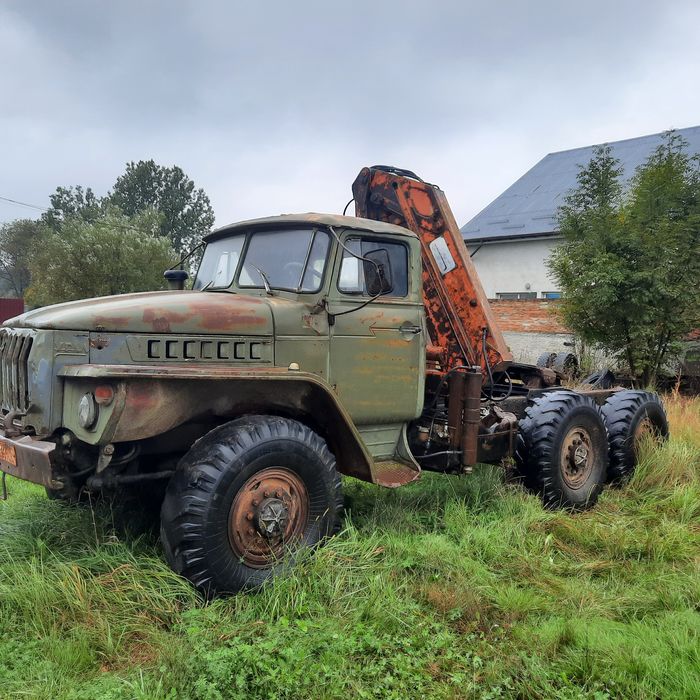 Продам Урал 4320 тягач мотор камаз дизель+ маніпулятор.