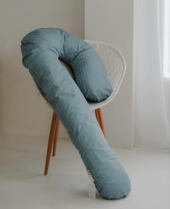 Найкомфортніша подушка для вагітних у кольорі тіфані